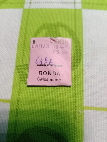Unitas 6497 tige - unitas,