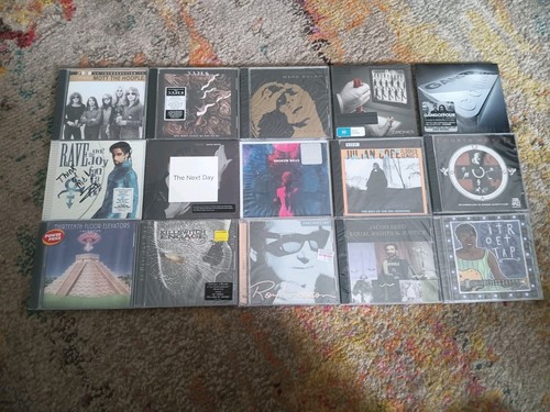 Lot sealed cds various - of, cds.