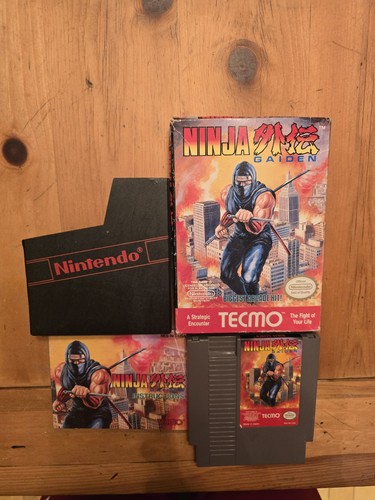 Ninja gaiden nes cib box - nes,