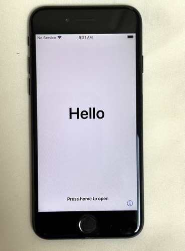 Apple iphone 256gb jet black - apple, 7