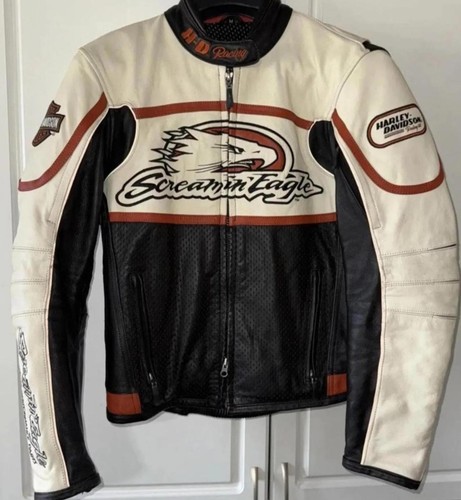 Giacca moto pelle - , uomo