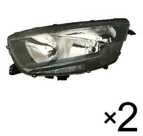 Coppia fari anteriore dx - e,