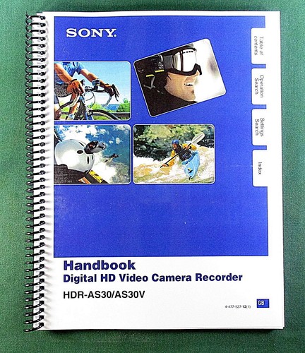 Sony hdr as30 - sony, hdr-as30/as30v