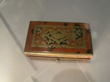 Petite boite en bois NIII en marqueterie motifs Boulle   #511#