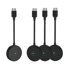 Trasmettitore HDMI Wireless e 3 Ricevitori 1080P 2.4G/5.8G @60Hz, Portata 165ft