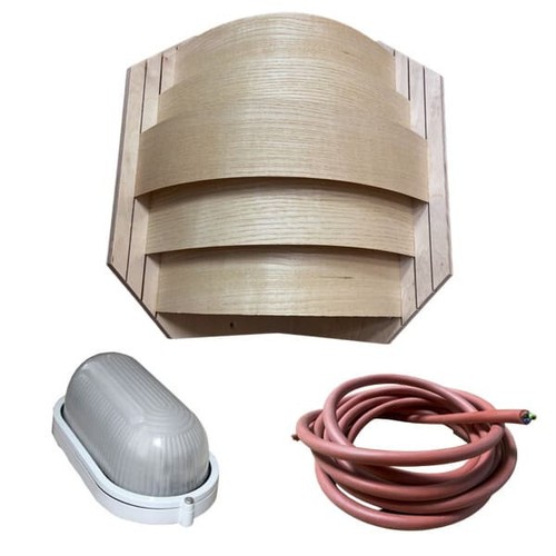 Set lampada sauna lampada