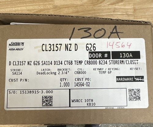 Corbin russwin assa abloy - russwin,