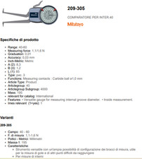 COMPARATORE CALIBRO A