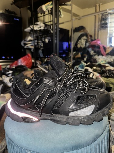 Balenciaga uomo nero pista led