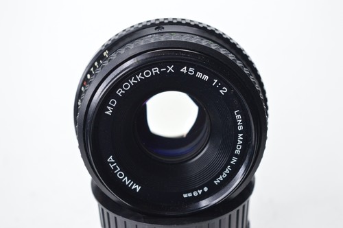 Minolta rokkor x md - minolta, f/2