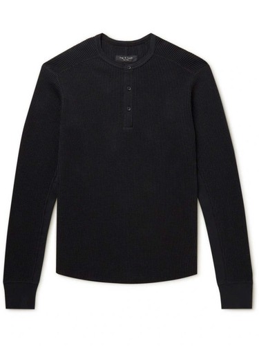 Waffle maglia misto cotone