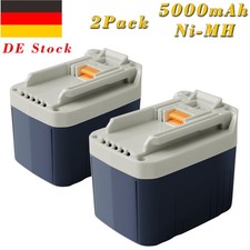 2 batterie 5000 mAH 24 V Ni-MH per Makita BTW200 BJR240 BHR200 BHP460 BDF460 BML240