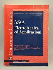 Elettrotecnica ed applicazioni classe di concorso 35/A Edizioni Simone 1999