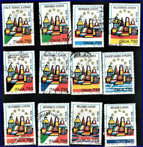Francobolli italia 1993 europa - italia,