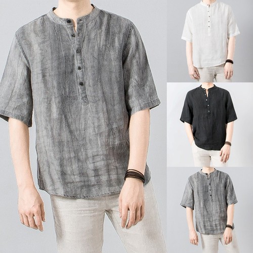 Camicia uomo alla moda - , collo