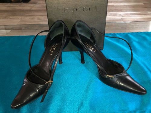 Gucci guccissima black leather - black,