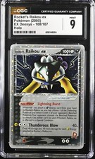 CGC 9 Rocket's Raikou ex