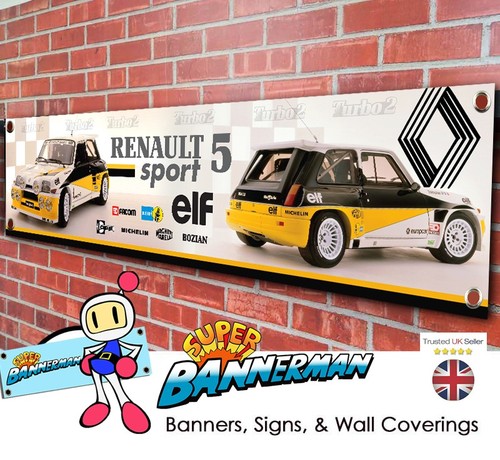 Striscione renault sport - renault, 5