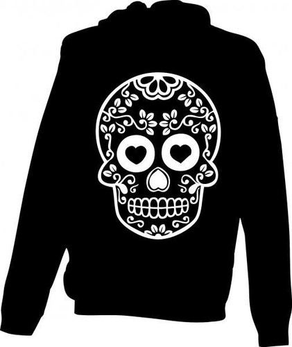 Felpa cappuccio cotone nera - cotone,