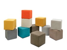 Keho cubi sgabello pouf - pouf, sedia
