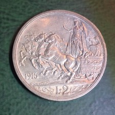 REGNO D'ITALIA 2 LIRE ARGENTO