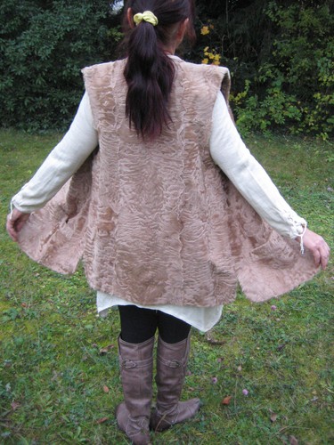 Gilet pelliccia vera - pelliccia,