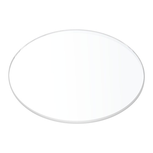 Round flat sapphire watch - flat,