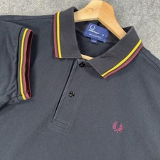 Polo Fred Perry uomo XL nera