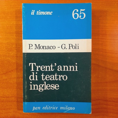 Trent anni teatro inglese - di,