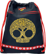 MC26-03BW, Zaino Unisex-Bambini E Ragazzi, Nero, Medio