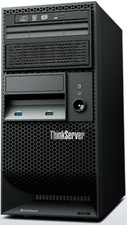 SERVER Lenovo ThinkServer TS140 XEON E3-1226 V3 8GB RAM 120GB SSD 2x1TB HDD