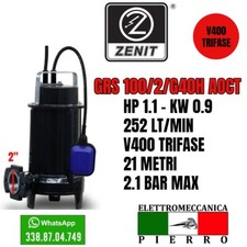 ELETTROPOMPA TRITURATRICE GRS