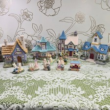 Figurine coniglietto villaggio