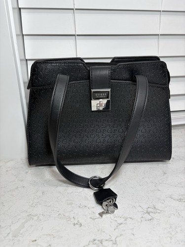 Guess black leather purse - guess,