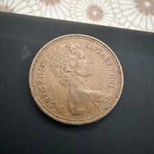 Moneta rara britannica - moneta, 1p
