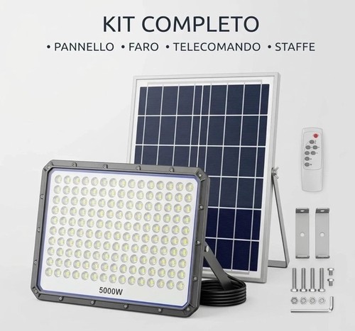 Faro led solare - led,