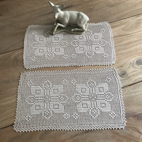 Set runner fatto pizzo ad - pizzo,