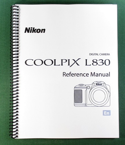 Nikon l830 reference manual - nikon,