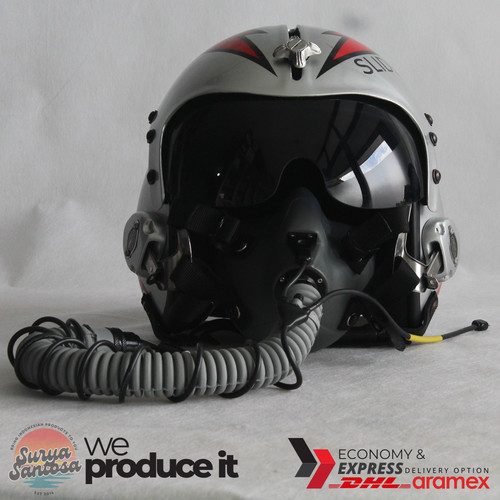 Casco volo top - gun, slider