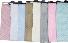 Coperta Neonato Morbido Pile Bubble Carrozzina Culla Mosè Cestino Ragazzo Ragazza Unisex 0+ Mese