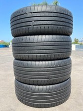 4 PNEUMATICI SEMINUOVI BRIDGESTONE ALENZA 001 235/55R18 100V GOMME USATE