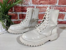 STIVALI ZARA BEIGE CHIARO UK 1