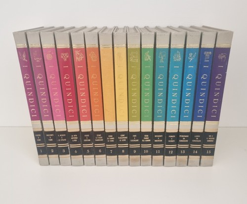 Quindici enciclopedia libri - enciclopedia,