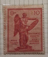 FRANCOBOLLO ITALIA 1921 10