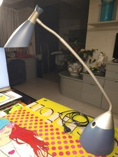 Lampada da tavolo vintage blu