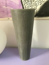 LEMANI VASO LUXURY CERA Gray effetto texture hand made 100% MADE IN ITALY H50cm