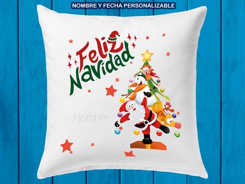 Cuscino buon natale albero - cuscino,