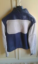 GIUBBOTTO ORIGINALE  ARMANI IN VERA PELLE  BICOLORE TAGLIA L