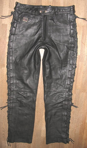 Akito jeans pelle nero con - akito, in