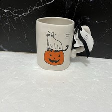 Tazza Halloween gatto fantasma